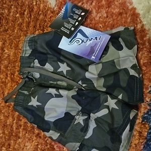 Camouflage Stars Kanu Surf Shorts 3T